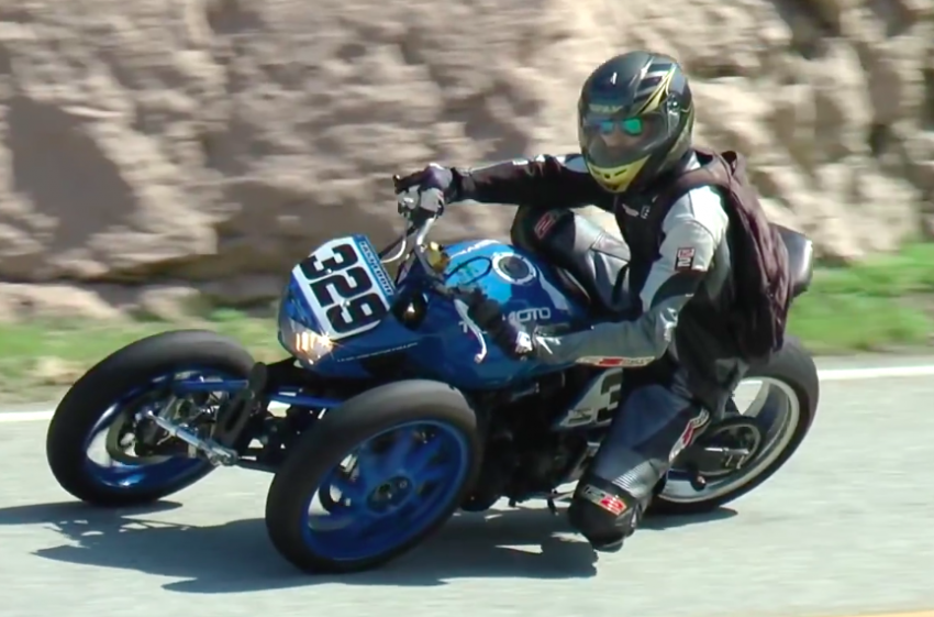 Kawasaki Z1000 Tremoto 3Z1 leaning trike on video 473127