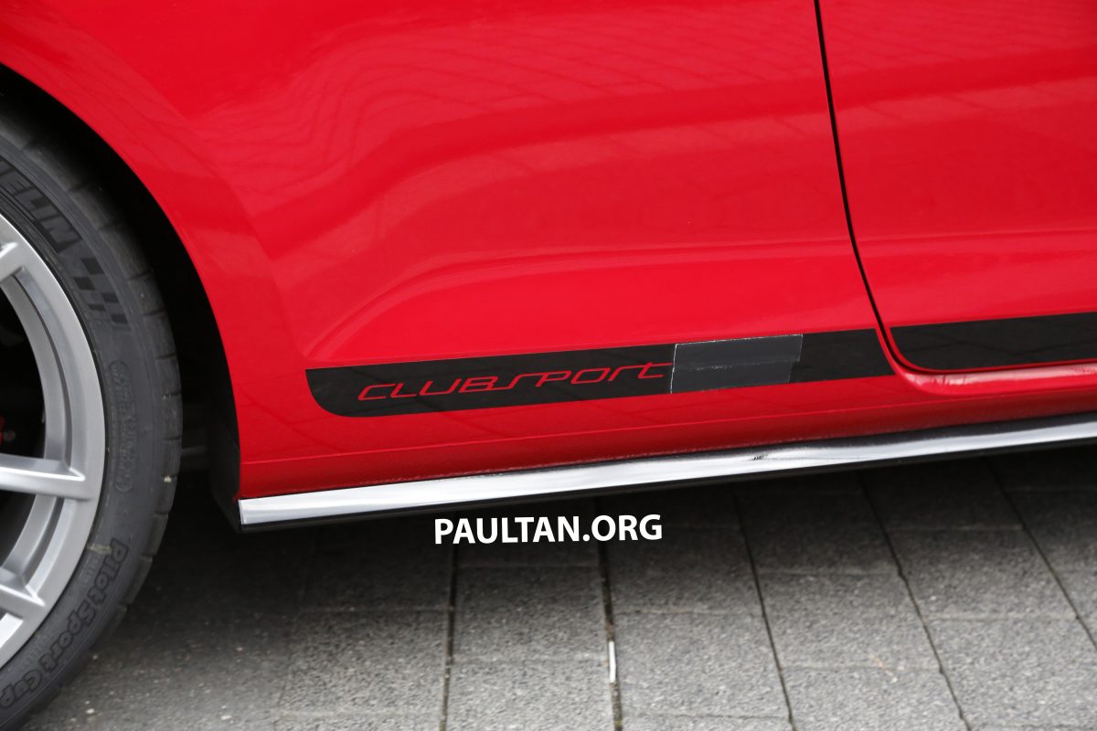 SPIED: Volkswagen Golf Clubsport S seen at the ‘Ring - paultan.org