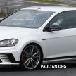 SPIED: Volkswagen Golf Clubsport S seen at the ‘Ring