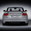 Audi TT RS Coupe dan Roadster baharu berkuasa 400 hp membuat penampilan sulung di Beijing Motor Show