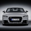 Audi TT RS Coupe dan Roadster baharu berkuasa 400 hp membuat penampilan sulung di Beijing Motor Show