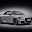 Audi TT RS Coupe dan Roadster baharu berkuasa 400 hp membuat penampilan sulung di Beijing Motor Show