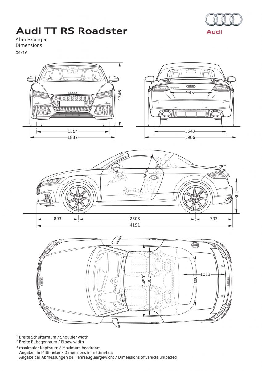 Audi TT RS Coupe dan Roadster baharu berkuasa 400 hp membuat penampilan sulung di Beijing Motor Show 483457