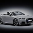 Audi TT RS Coupe dan Roadster baharu berkuasa 400 hp membuat penampilan sulung di Beijing Motor Show