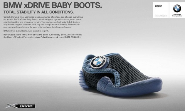 bmw xdrive baby boots
