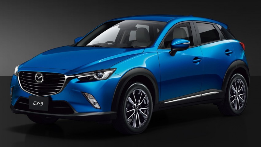 Mazda CX-3 kini ditawarkan dengan Ceramic Metallic, Dynamic Blue Mica di M’sia – unit terhad, harga sama 471660