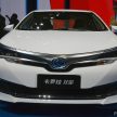 Toyota Corolla, Levin plug-in hybrids bakal menembusi pasaran China menjelang 2018