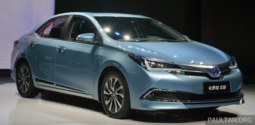 Toyota Corolla, Levin plug-in hybrids bakal menembusi pasaran China menjelang 2018 484804