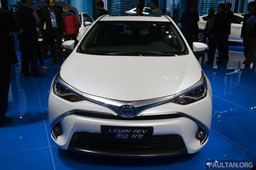 Toyota Corolla, Levin plug-in hybrids bakal menembusi pasaran China menjelang 2018 484819