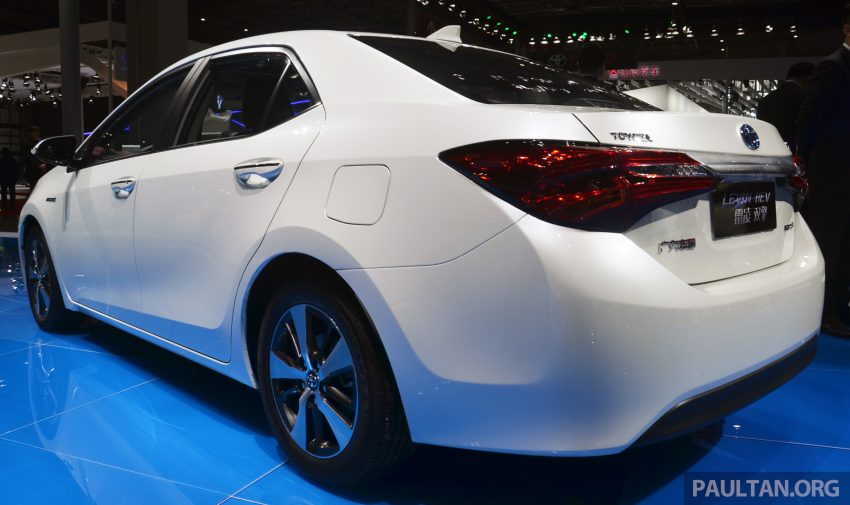 Toyota Corolla, Levin plug-in hybrids bakal menembusi pasaran China menjelang 2018 484829