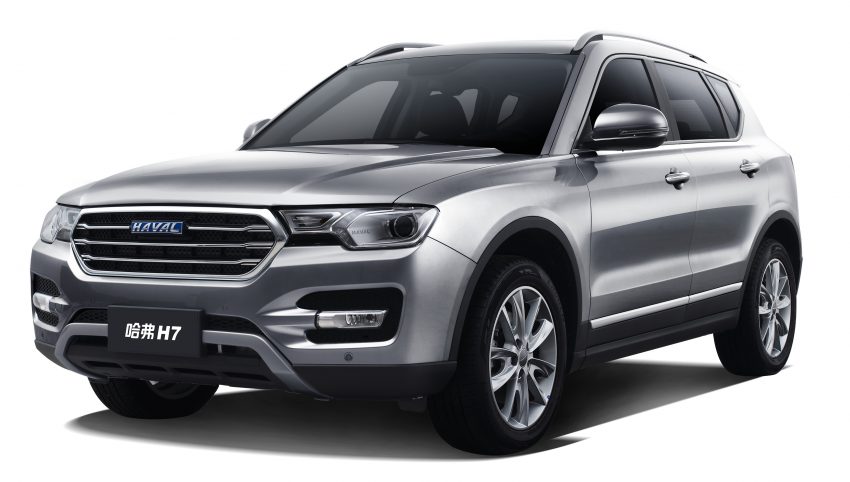 Haval H7 yang diproduksi untuk pasaran domestik dipertontonkan pula di Beijing pada minggu hadapan 479860