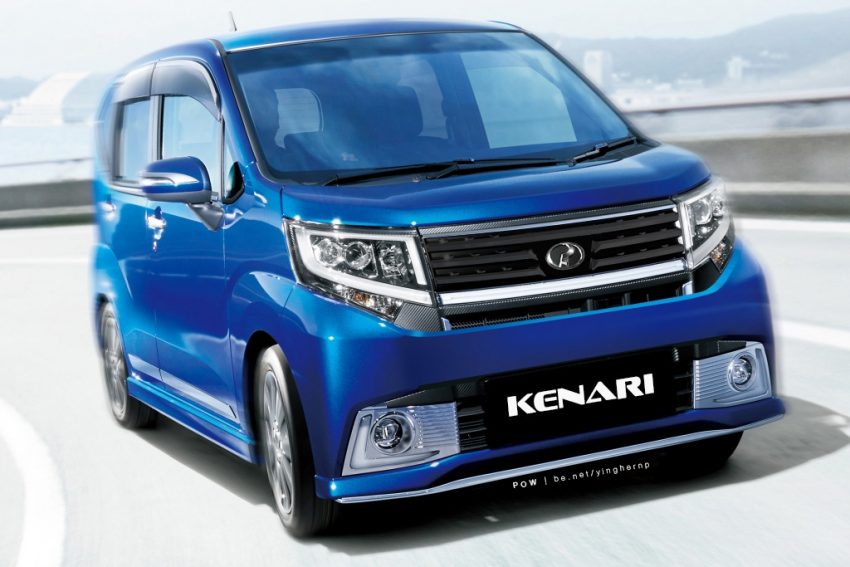 Perodua Kenari generasi baharu – imej imaginasi berdasarkan Daihatsu Move Custom 478903