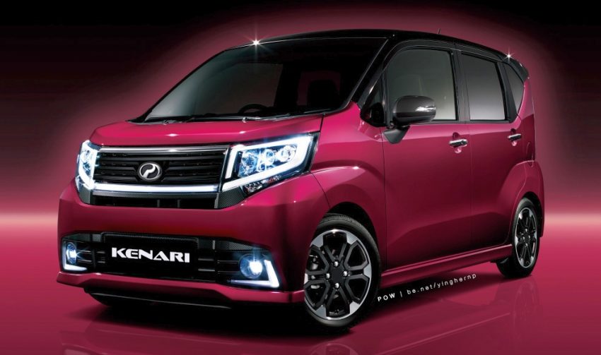 Perodua Kenari generasi baharu – imej imaginasi berdasarkan Daihatsu Move Custom 478906