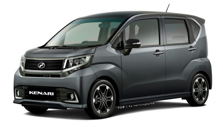 Perodua Kenari generasi baharu – imej imaginasi berdasarkan Daihatsu Move Custom 478910