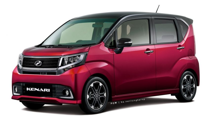 Perodua Kenari generasi baharu – imej imaginasi berdasarkan Daihatsu Move Custom 478914