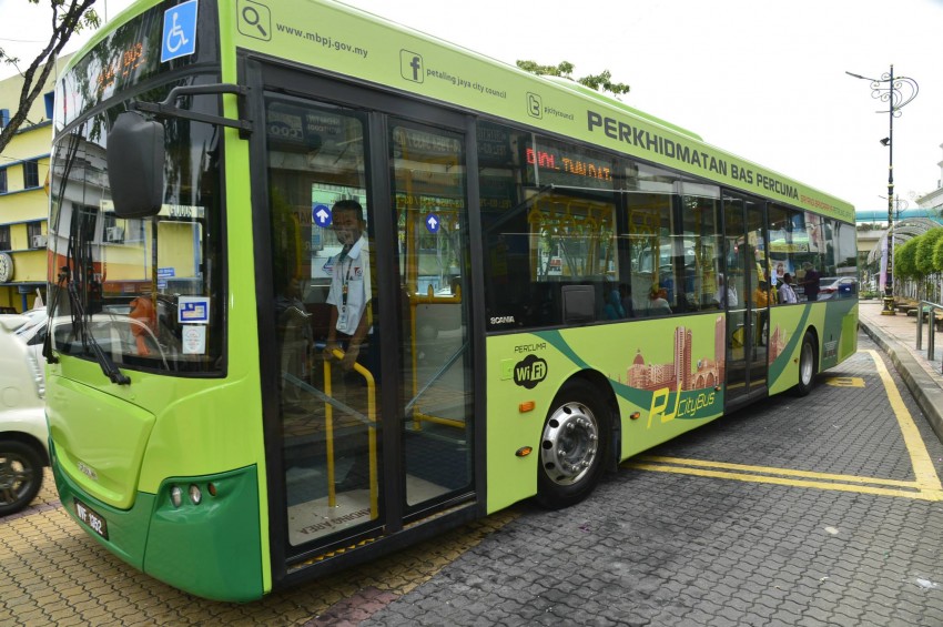 Perkhidmatan bas percuma di Petaling Jaya Selatan 471417