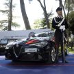 Alfa Romeo Giulia Quadrifoglio joins Italian Carabinieri
