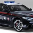 Alfa Romeo Giulia Quadrifoglio joins Italian Carabinieri