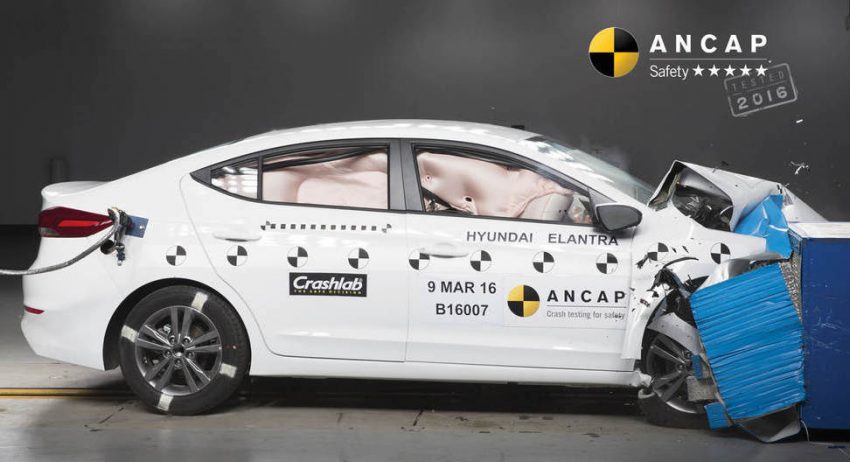 Hyundai Elantra, Kia Picanto terima penarafan lima-bintang dari ANCAP bagi penilaian aspek keselamatan 490083