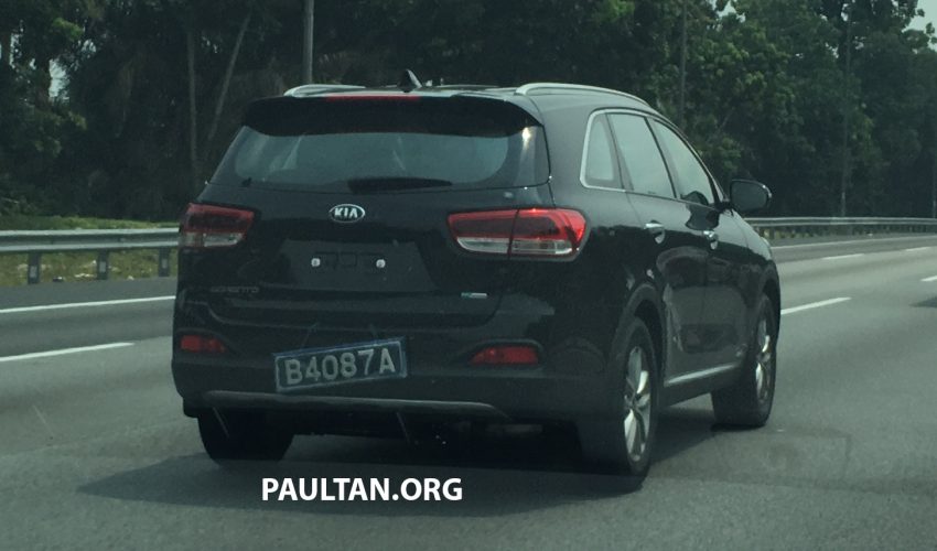 SPIED: Third-gen Kia Sorento seen on Malaysian roads 491758