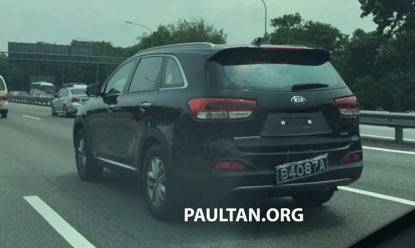 SPIED: Third-gen Kia Sorento seen on Malaysian roads 491744