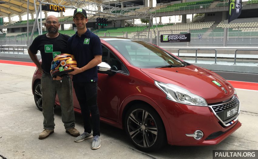 EXCLUSIVE: First drive on renovated Sepang track with Malaysian GP2 racing driver Nabil Jeffri 487160