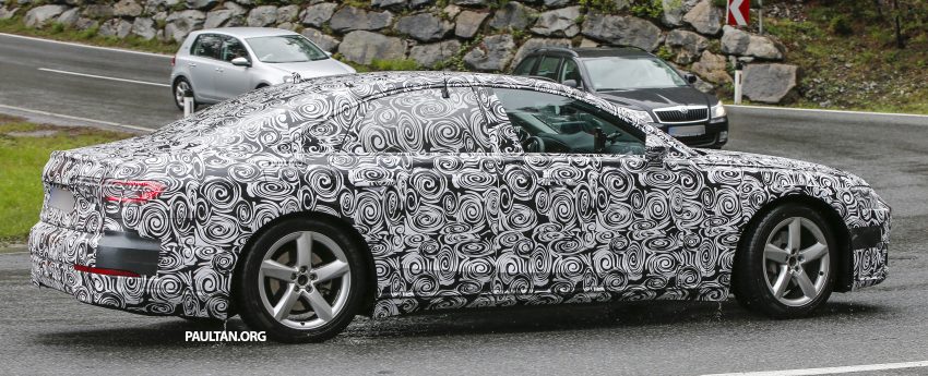SPIED: 2017 Audi A8 spotted testing for the first time 493345
