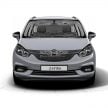 2017 Opel Zafira facelift leaked in online configurator