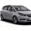 2017 Opel Zafira facelift leaked in online configurator