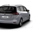 2017 Opel Zafira facelift leaked in online configurator