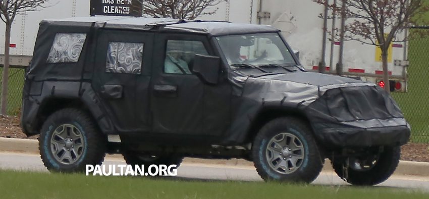 SPYSHOTS: 2018 Jeep Wrangler – next-gen out testing 487883