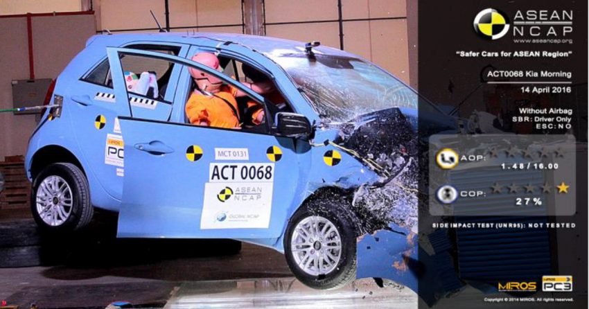 ASEAN NCAP: Four stars for Nissan Navara, Suzuki Ertiga and MU-X; Kia Morning, Hyundai EON get zero 501518