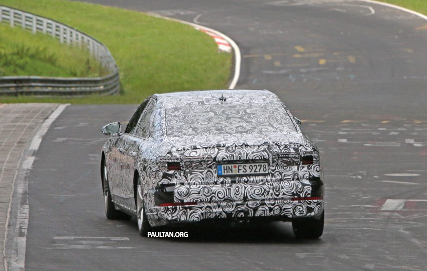 SPIED: 2017 Audi A8 spotted testing for the first time 508619