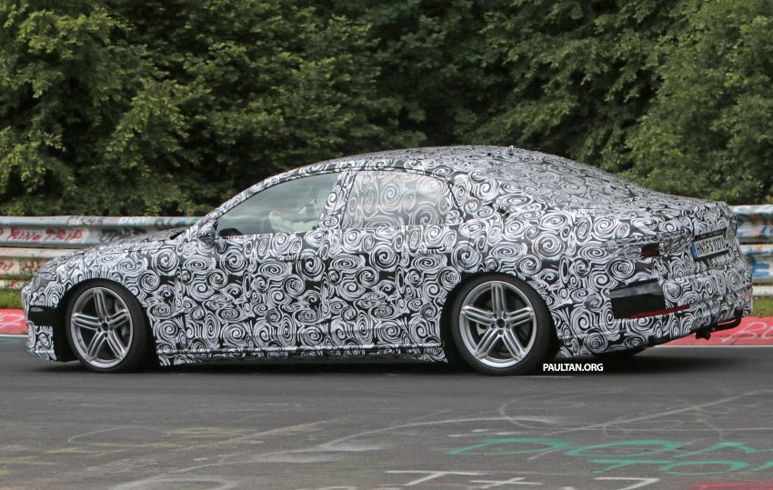 SPIED: 2017 Audi A8 spotted testing for the first time 508629