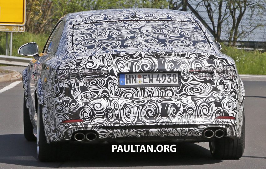 SPYSHOTS: Audi RS5 captured testing in Germany 495085