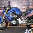 2016 BMW Motorrad G310R previewed in Malaysia