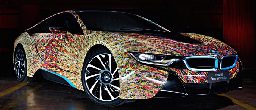 BMW i8 Futurism Edition celebrates 50 years in Italy 494147