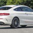 Mercedes-Benz A250 Sport – price revised to RM249k, C-Class Coupe now with 9G-Tronic, up by RM2k