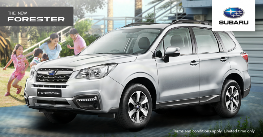 AD: New Subaru Forester 2.0i – now only RM129,800! 496522