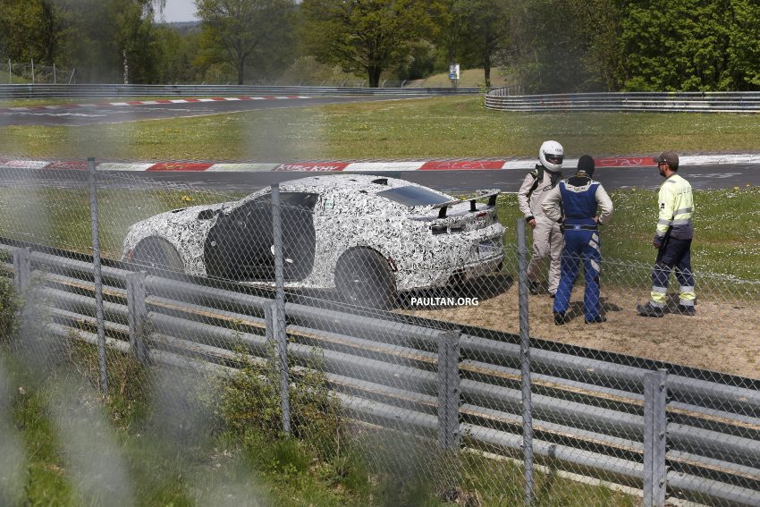 SPIED: Chevrolet Camaro Z/28 ‘Ring test ends in crash 492687
