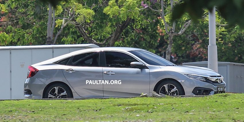 SPYSHOTS: 2016 Honda Civic 1.5L Turbo in Malaysia 493451