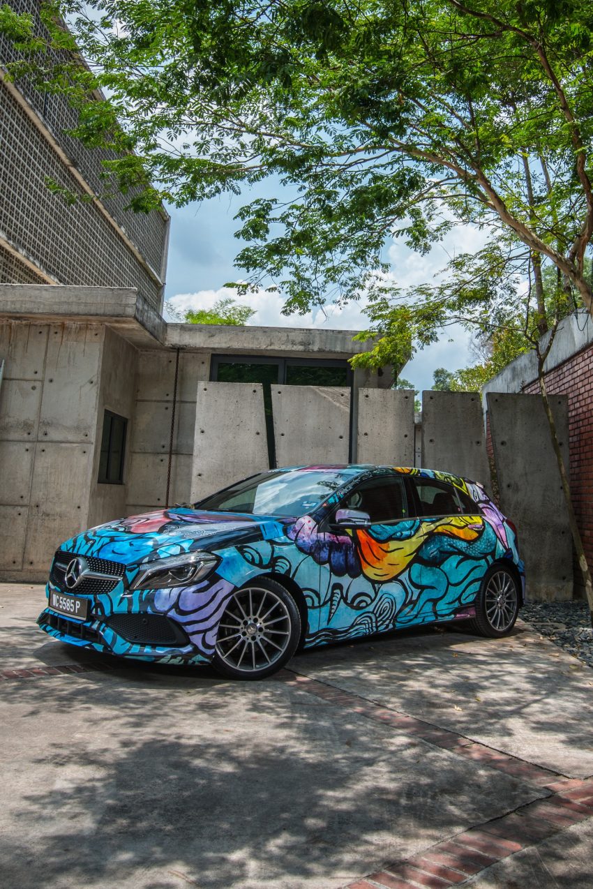 Mercedes-Benz A200 art cars to be displayed at KLPac 491163