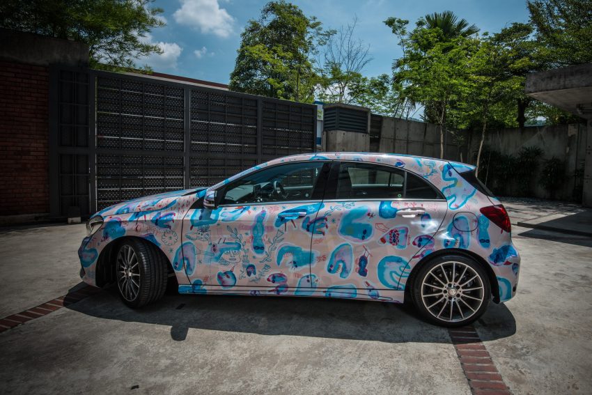 Mercedes-Benz A200 art cars to be displayed at KLPac 491169