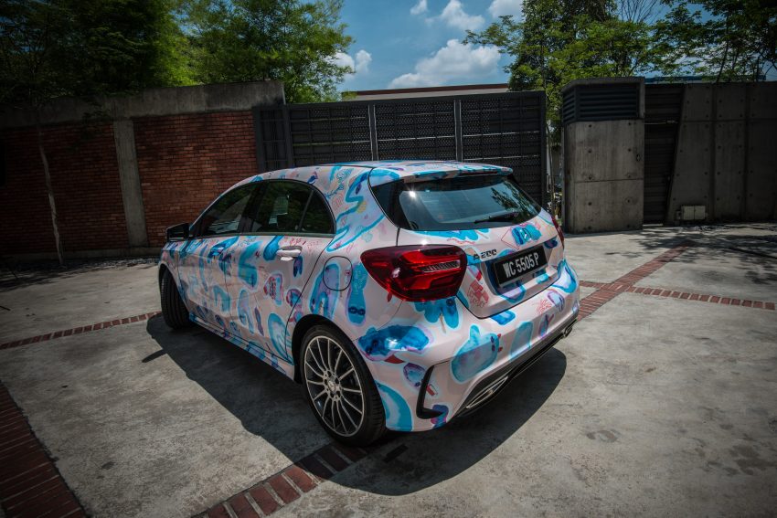 Mercedes-Benz A200 art cars to be displayed at KLPac 491170