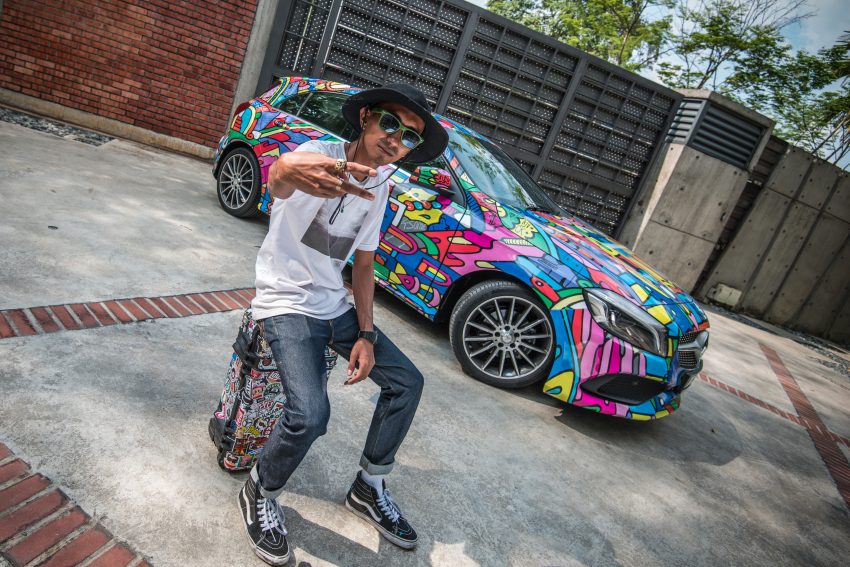 Mercedes-Benz A200 art cars to be displayed at KLPac 491171