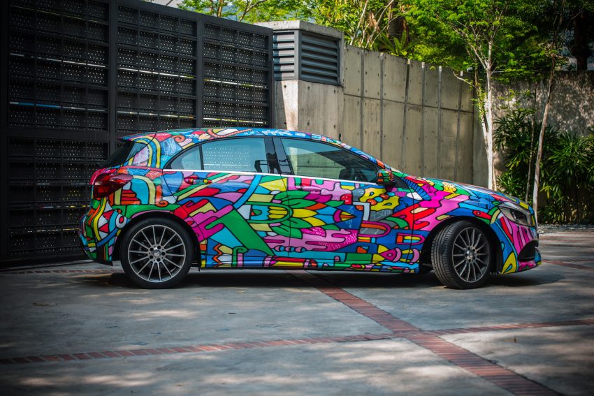 Mercedes-Benz A200 art cars to be displayed at KLPac 491172