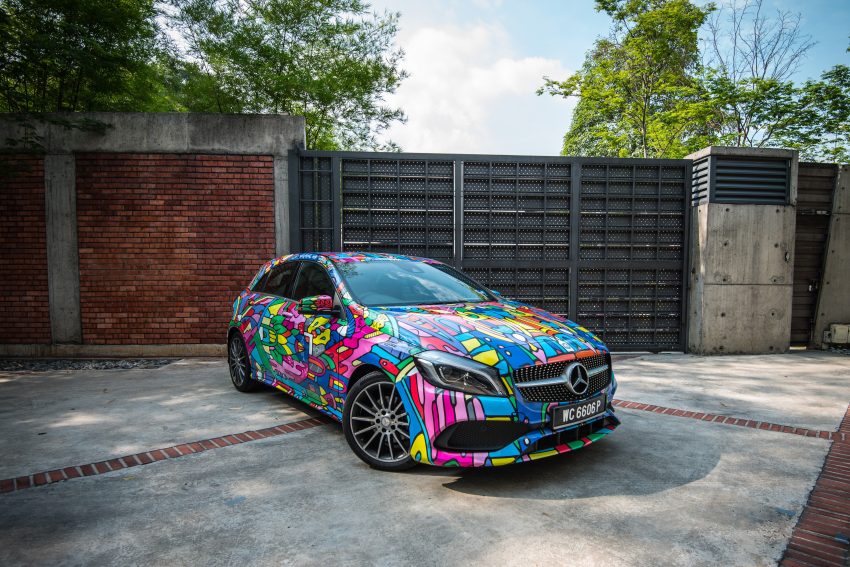 Mercedes-Benz A200 art cars to be displayed at KLPac 491174