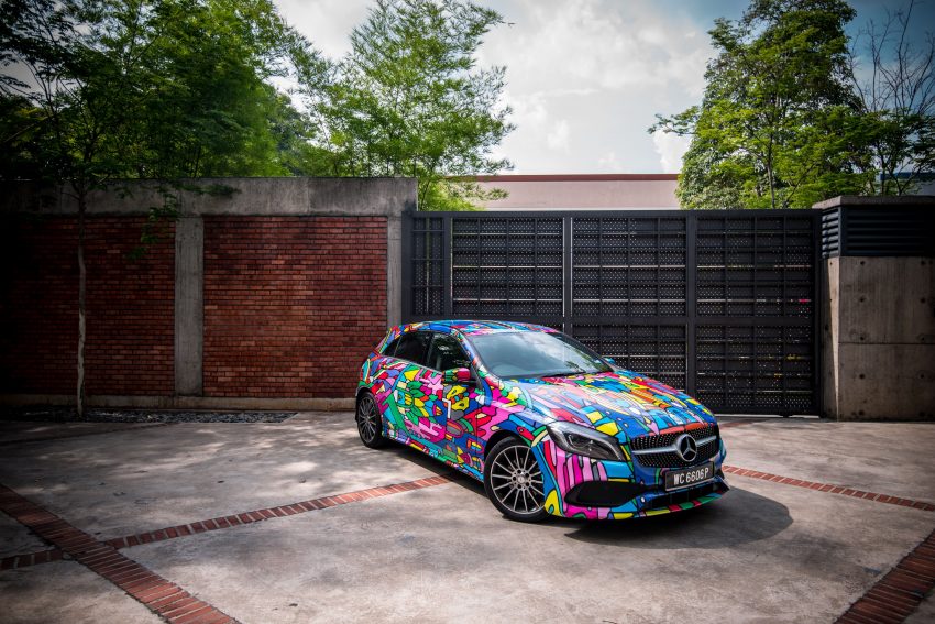 Mercedes-Benz A200 art cars to be displayed at KLPac 491175