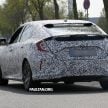 SPYSHOTS: 2017 Honda Civic Hatchback seen testing