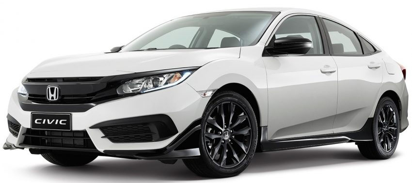 2016 Honda Civic gets Black Pack option in Australia 494448
